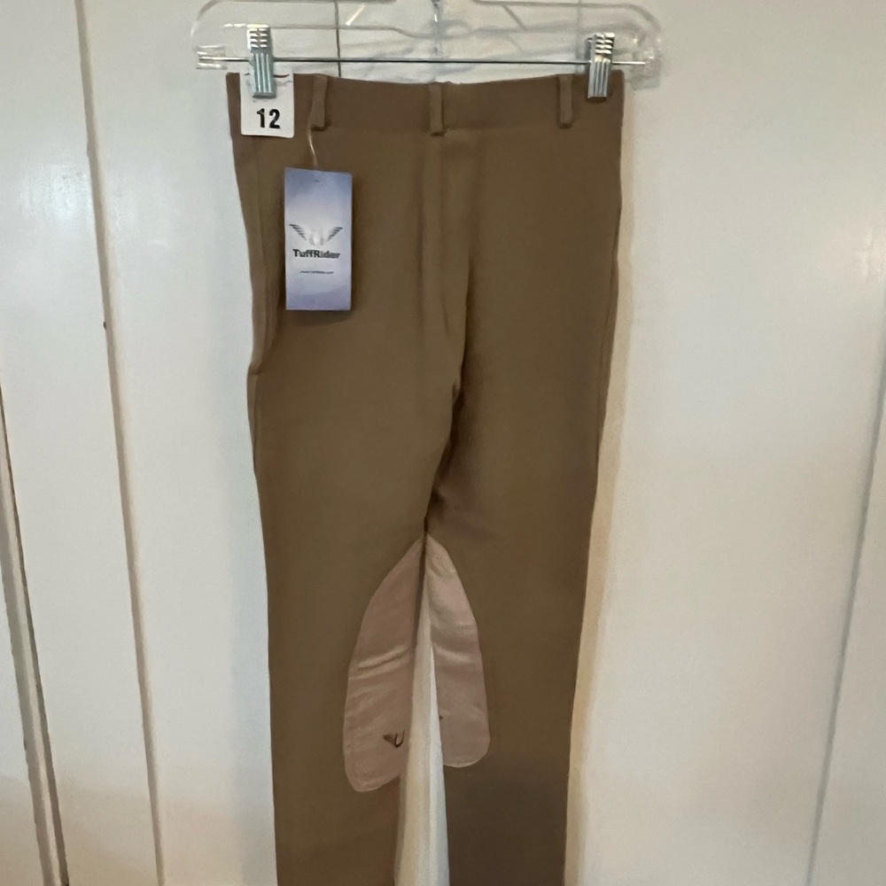 NWT BRAND NEW GIRLS TUFF RIDER DESIGNER PANTS, SIZE 12